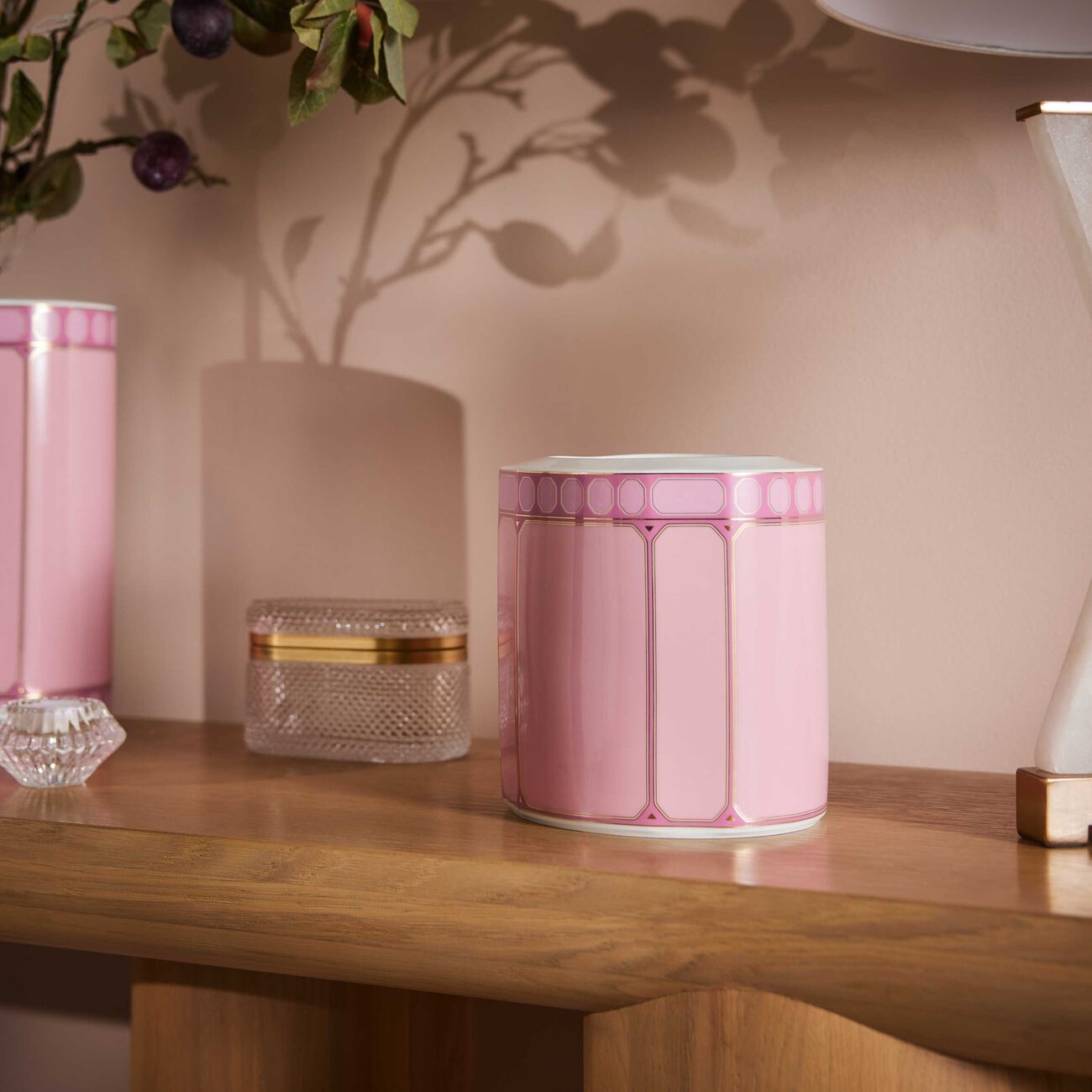 روزنتال مزهرية سيغنوم متوسطة وردية