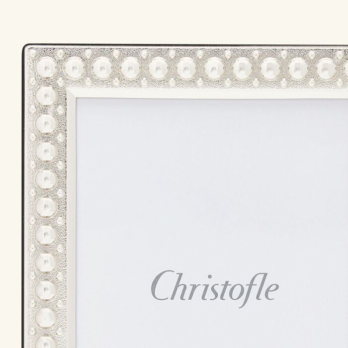 christofle perles picture frame silver 13x18cm