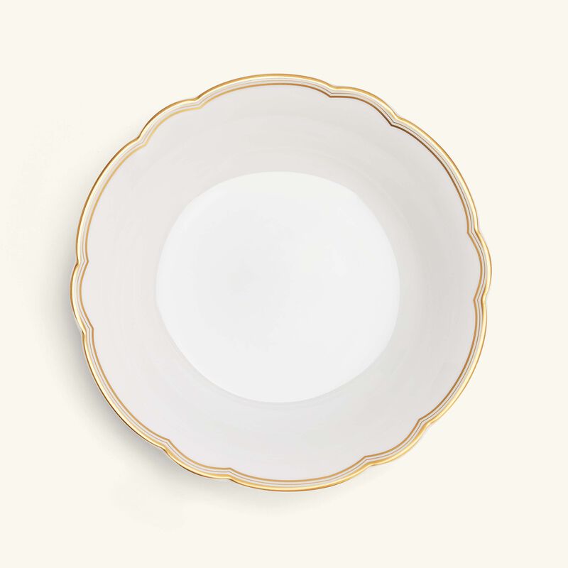 Pompadour Serving Bowl Gold 24cm bernardaud pompadour serving bowl gold 24cm