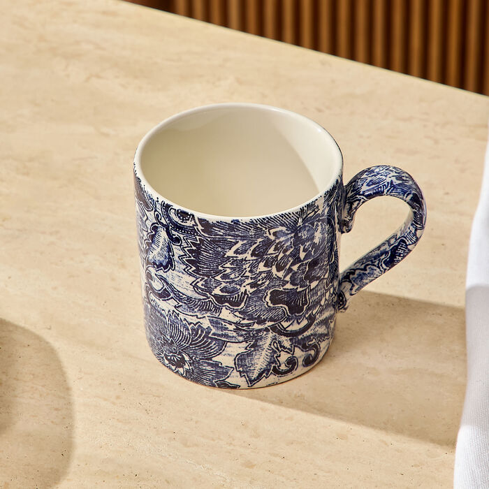 Faded Peony Mug Blue Set of 2 ralph lauren home faded peony mug blue set of 2