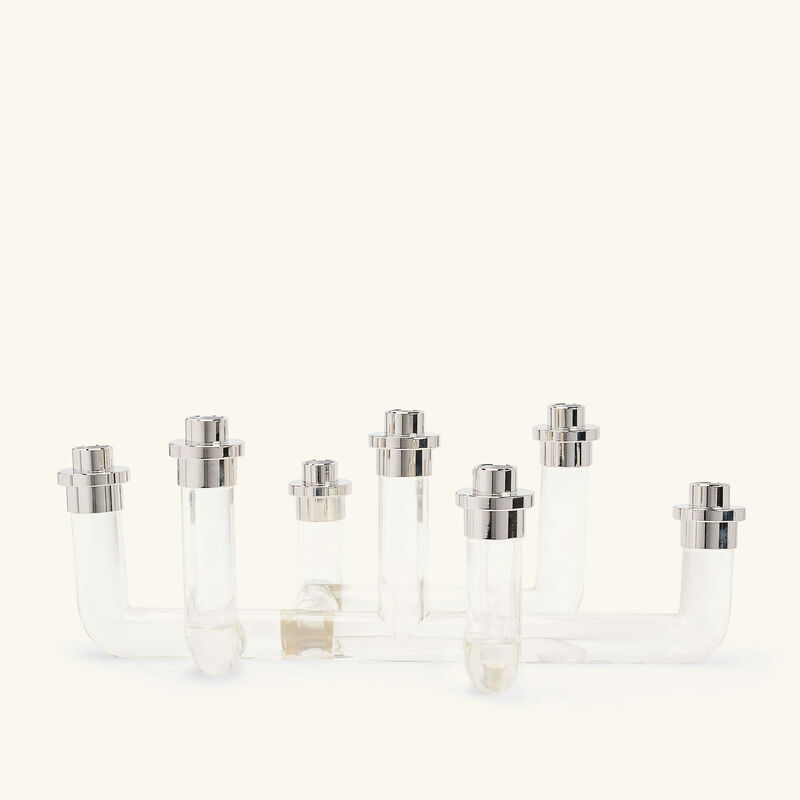 jonathan adler pompidou candelabra clear
