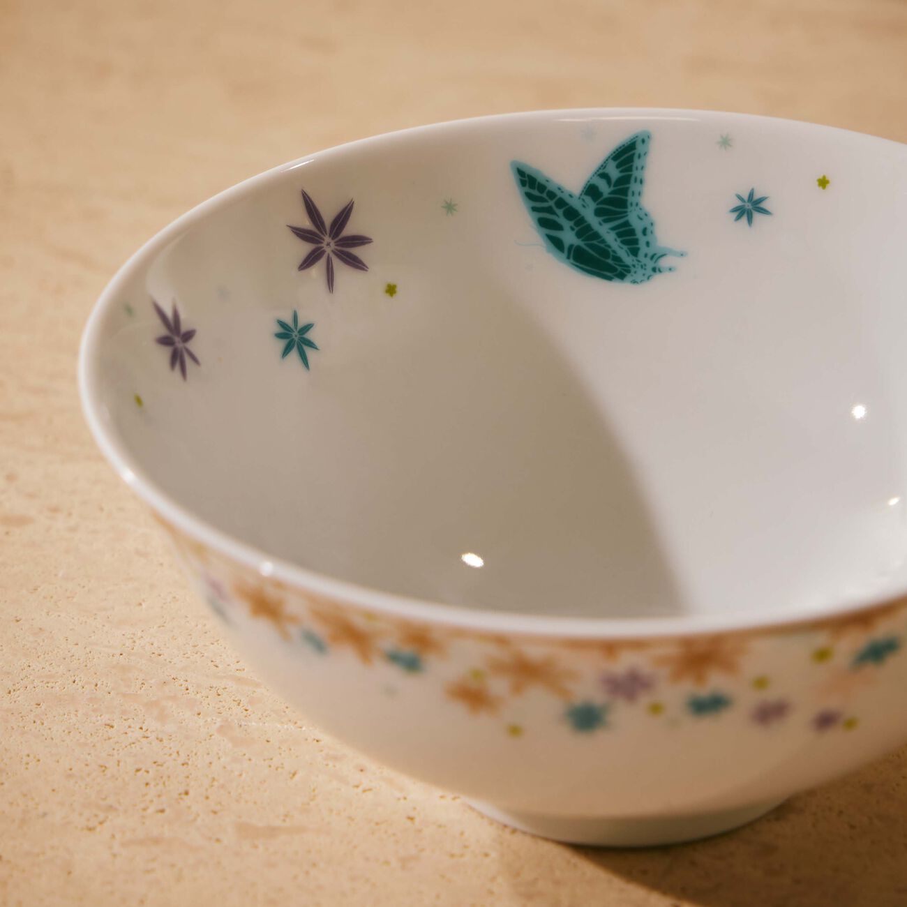 Feerie Michael Cailloux Rice Bowl Blue 12cm bernardaud feerie michael cailloux rice bowl blue 12cm
