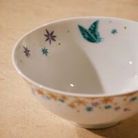 Feerie Michael Cailloux Rice Bowl Blue 12cm bernardaud feerie michael cailloux rice bowl blue 12cm