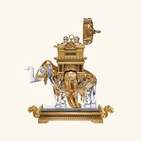 باكارا مجموعة إلفنت للمشروبات على شكل فيل