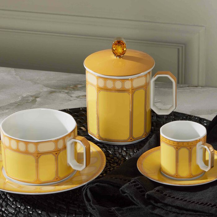 rosenthal signum jonquil mug yellow