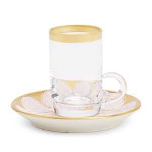 Amour Arabic Tea Cup & Saucer, medium