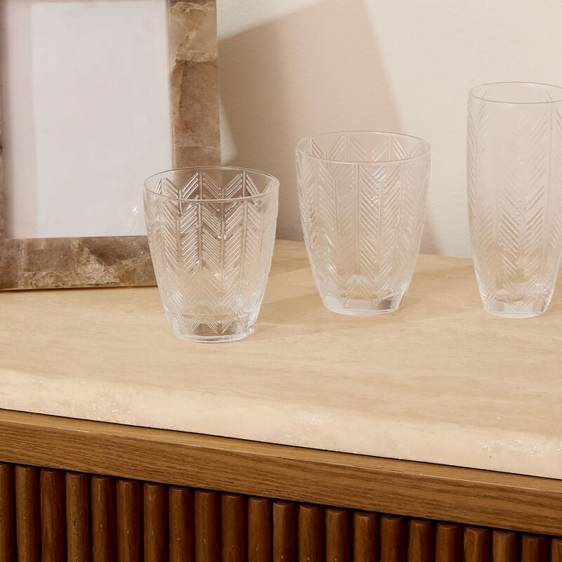 ميسوني هوم كأس ماء زيج زاج شفاف