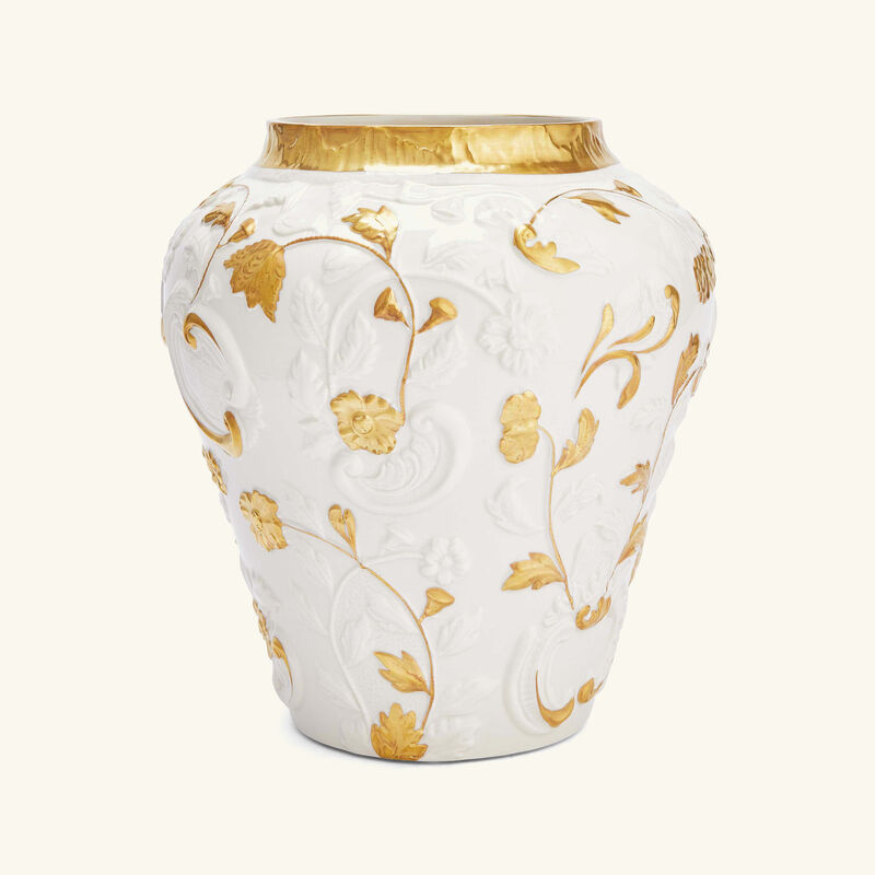 Taormina Vase Small White villari taormina vase small white