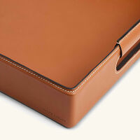 ralph lauren home wyatt serving tray rectangular large brown