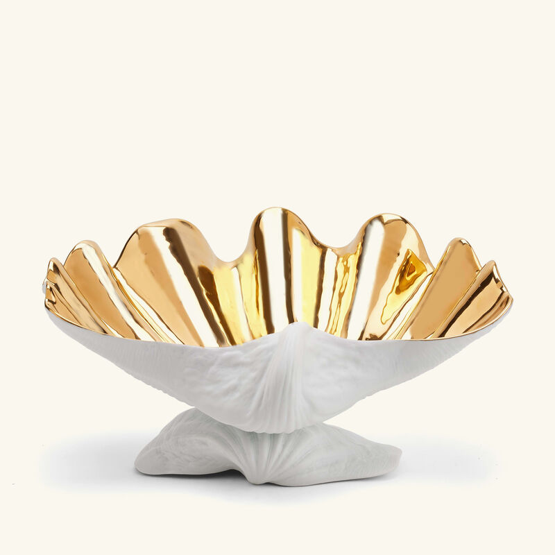 لوبجيه قطعة ديكور مركزية نبتون باللون الذهبي