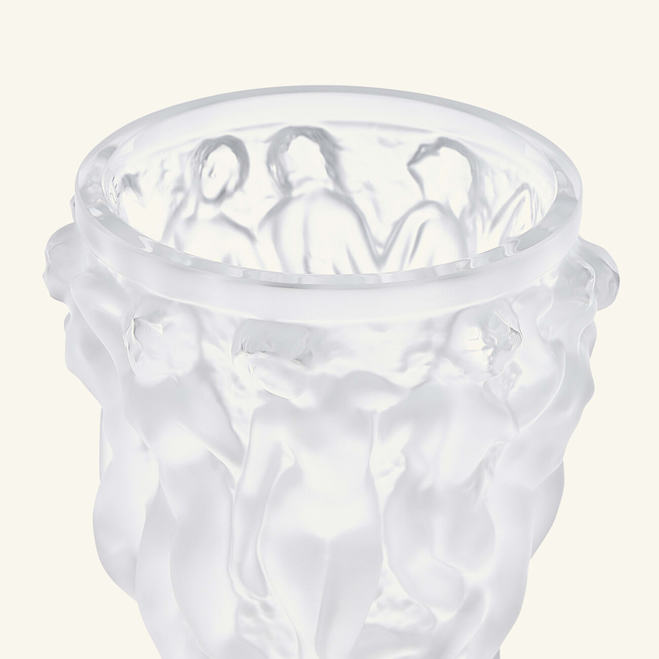 Bacchantes Vase Mini Clear lalique bacchantes vase mini clear