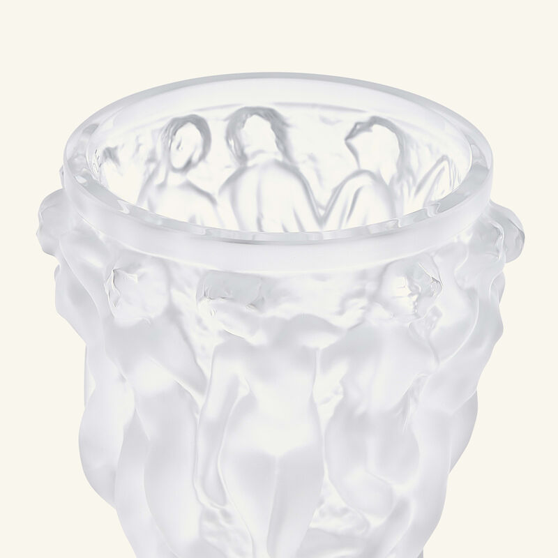 Bacchantes Vase Mini Clear lalique bacchantes vase mini clear