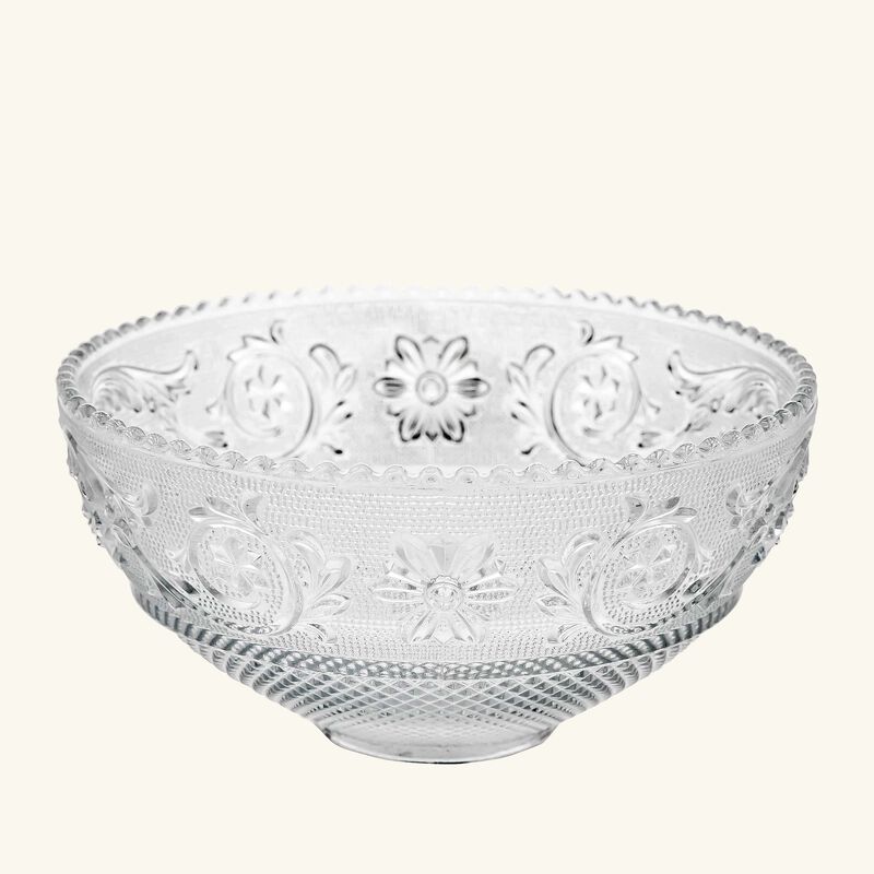 باكارا وعاء آرابيسك صغير شفاف