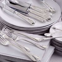 Marly Flatware Set 36 pieces Silver Plated christofle marly flatware set 36 pieces silver plated