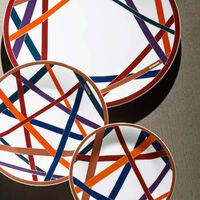 missoni home nastri dessert plate round 21cm