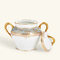 Eden Turquoise Sugar Bowl Blue bernardaud eden turquoise sugar bowl blue