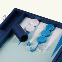 vido sapphire snake backgammon set