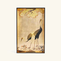 Lacquered Tray Rectangular Large Gold les ottomans lacquered tray rectangular large gold