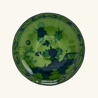 ginori 1735 antico doccia coffee saucer green