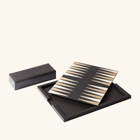 giobagnara elie saab monogram backgammon set ebony