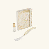 light of sakina safaa white shell misbaha   fragrance set