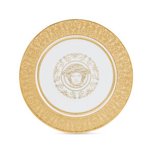 Medusa Gala Gold Service Plate, medium