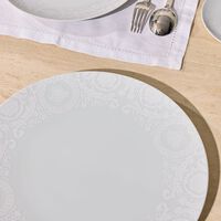 Barocco'92 Bianco Underplate Round White 33cm versace barocco 92 bianco underplate round white 33cm