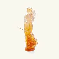 Douce Muse Sculpture Large Orange Limited Edition daum douce muse sculpture large orange limited edition