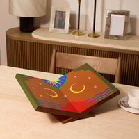 assouline culture classic bookstand camel