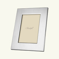 America Picture Frame Stainless Steel 10x15cm christofle america picture frame stainless steel 10x15cm