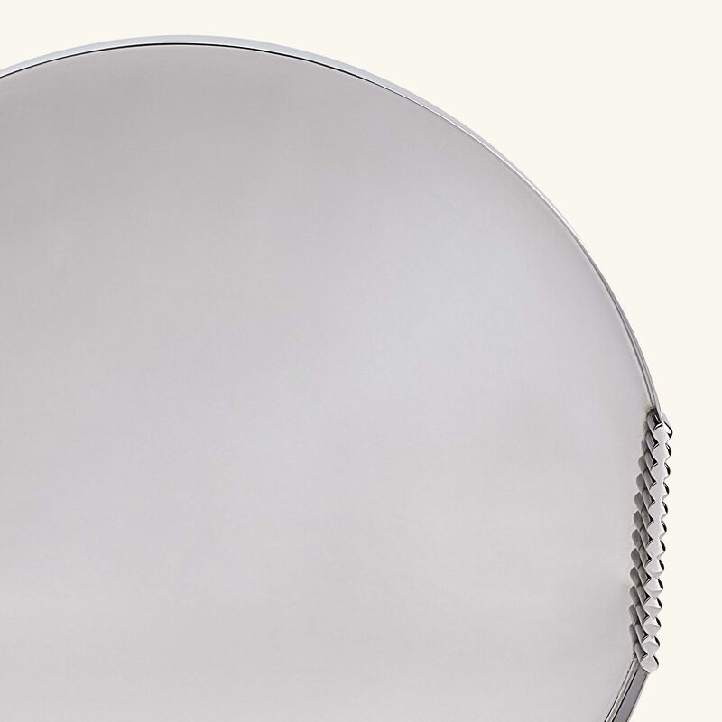 Thorpe Serving Tray Round Medium Stainless Steel ralph lauren home thorpe serving tray round medium stainless steel