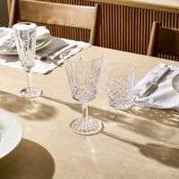 waterford lismore drinking glass medium clear set of 2
