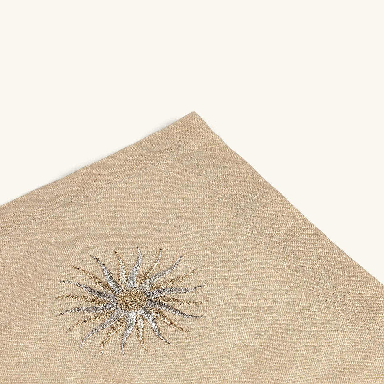catherine denoual sunshine napkin beige