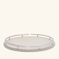 Circus Tray Round Large White giobagnara circus tray round large white