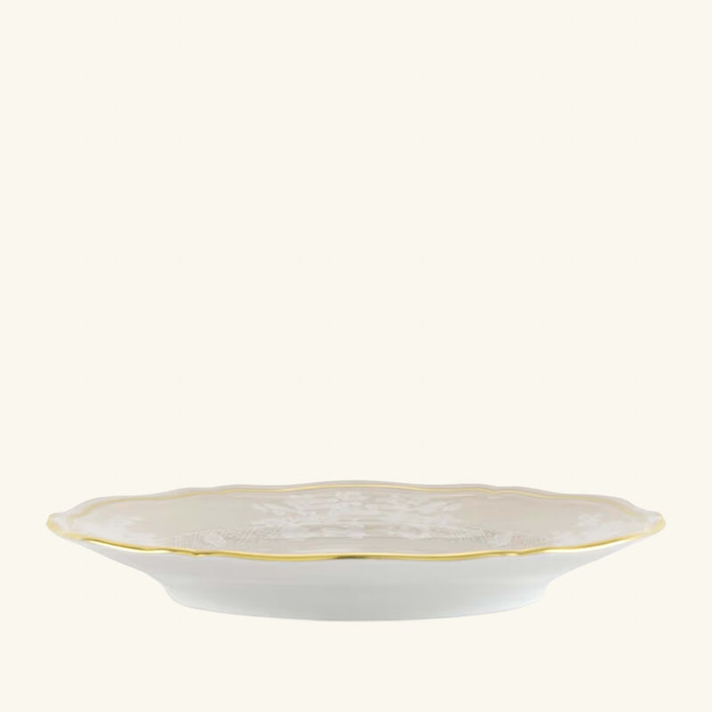 Oriente Italiano Mergina Bread Plate Round Beige 17cm ginori 1763 oriente italiano mergina bread plate round beige 17cm