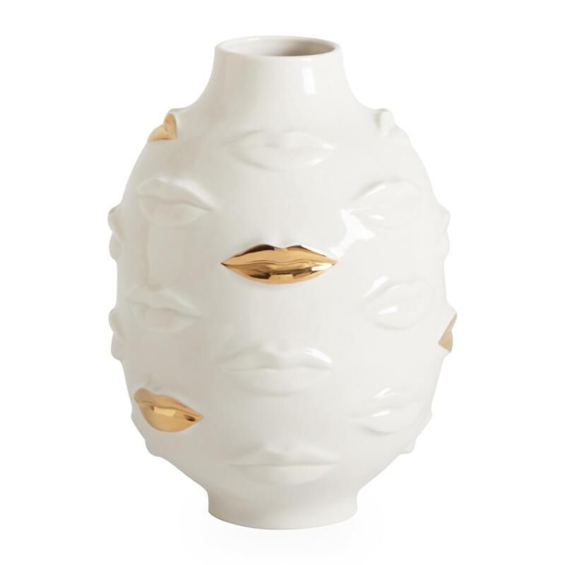 Jonathan Adler Gilded Gala Round Vase | Tanagra UAE