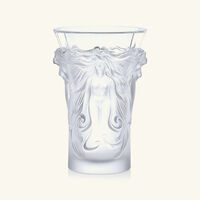 lalique fantasia vase small clear
