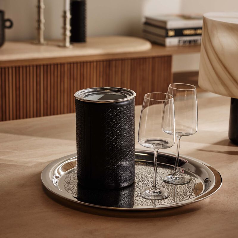 giobagnara elie saab monogram bottle cooler ebony