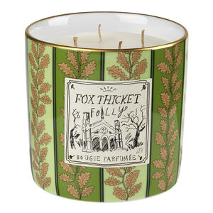 Designer Scented Candle Fox Thicket Folly - Large, medium