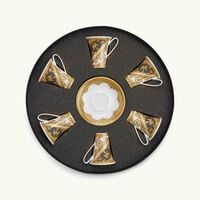 versace i love baroque coffee cup   saucer set black