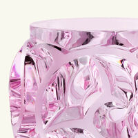 Tourbillons Vase Extra Large Pink lalique tourbillons vase extra large pink