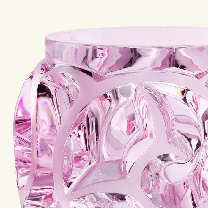 Tourbillons Vase Extra Large Pink lalique tourbillons vase extra large pink