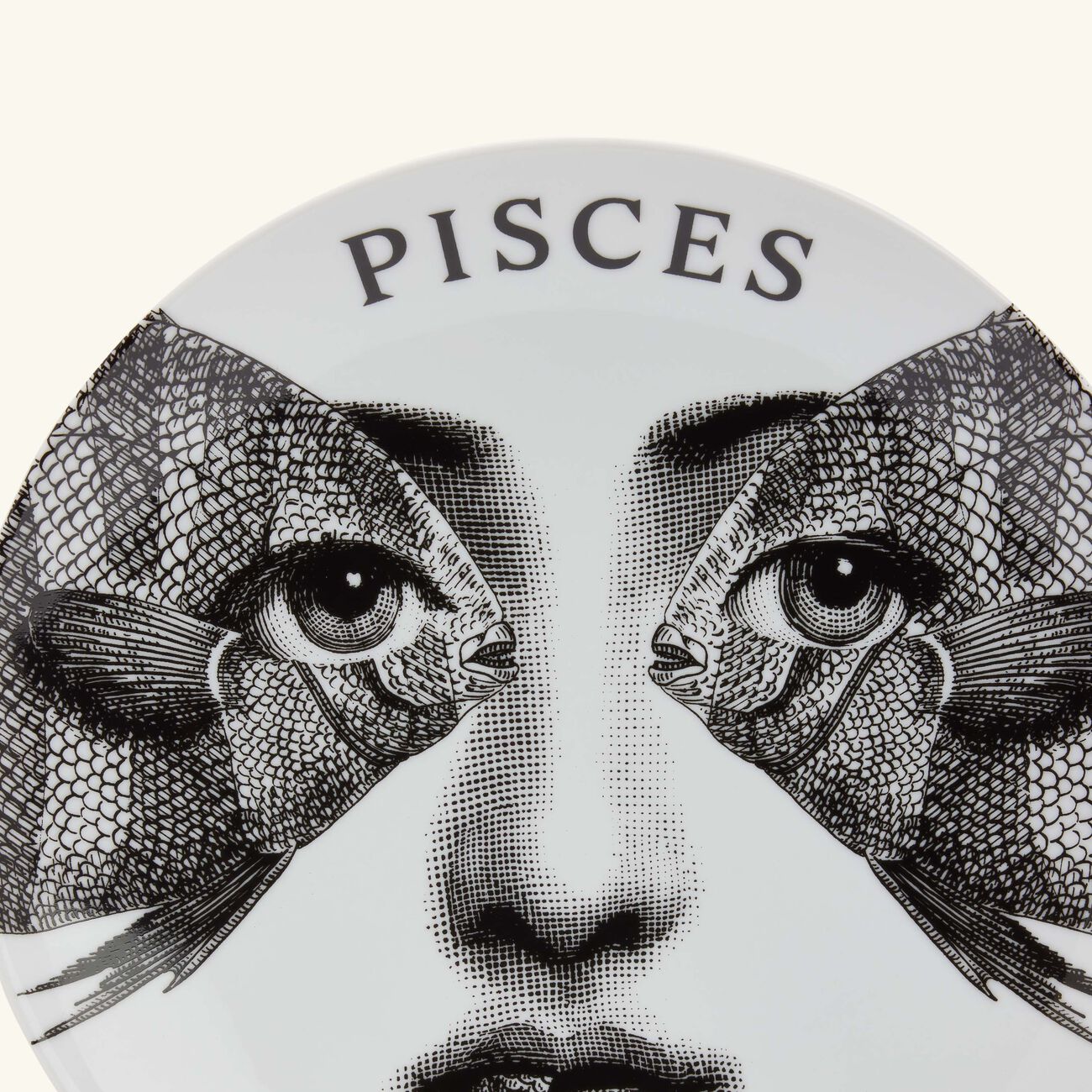 Tema e Variazioni no.359 Pisces Wall Plate fornasetti tema e variazioni no 359 pisces wall plate