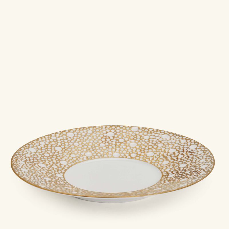 Ecume Mordoré Tea Saucer Gold 14cm bernardaud ecume mordor tea saucer gold 14cm