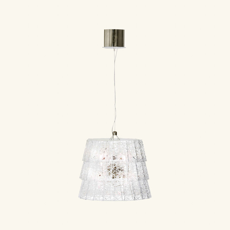 baccarat tuile de cristal chandelier small