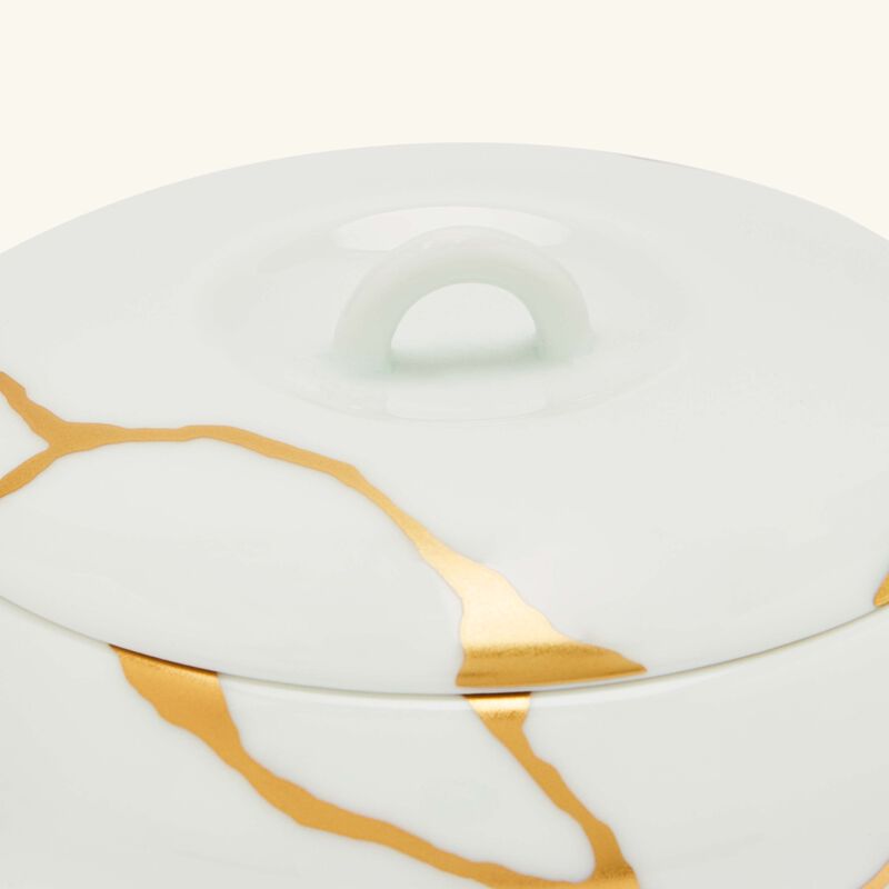 bernardaud kintsugi box gold