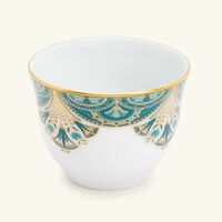 Rêves Du Nil Arabic Coffee Cup Green Set Of 6 haviland r ves du nil arabic coffee cup green set of 6