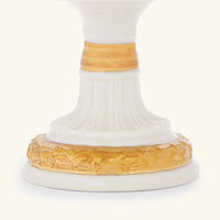 Taormina Footed Bowl White villari taormina footed bowl white