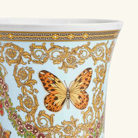 le jardin de versace vase small blue