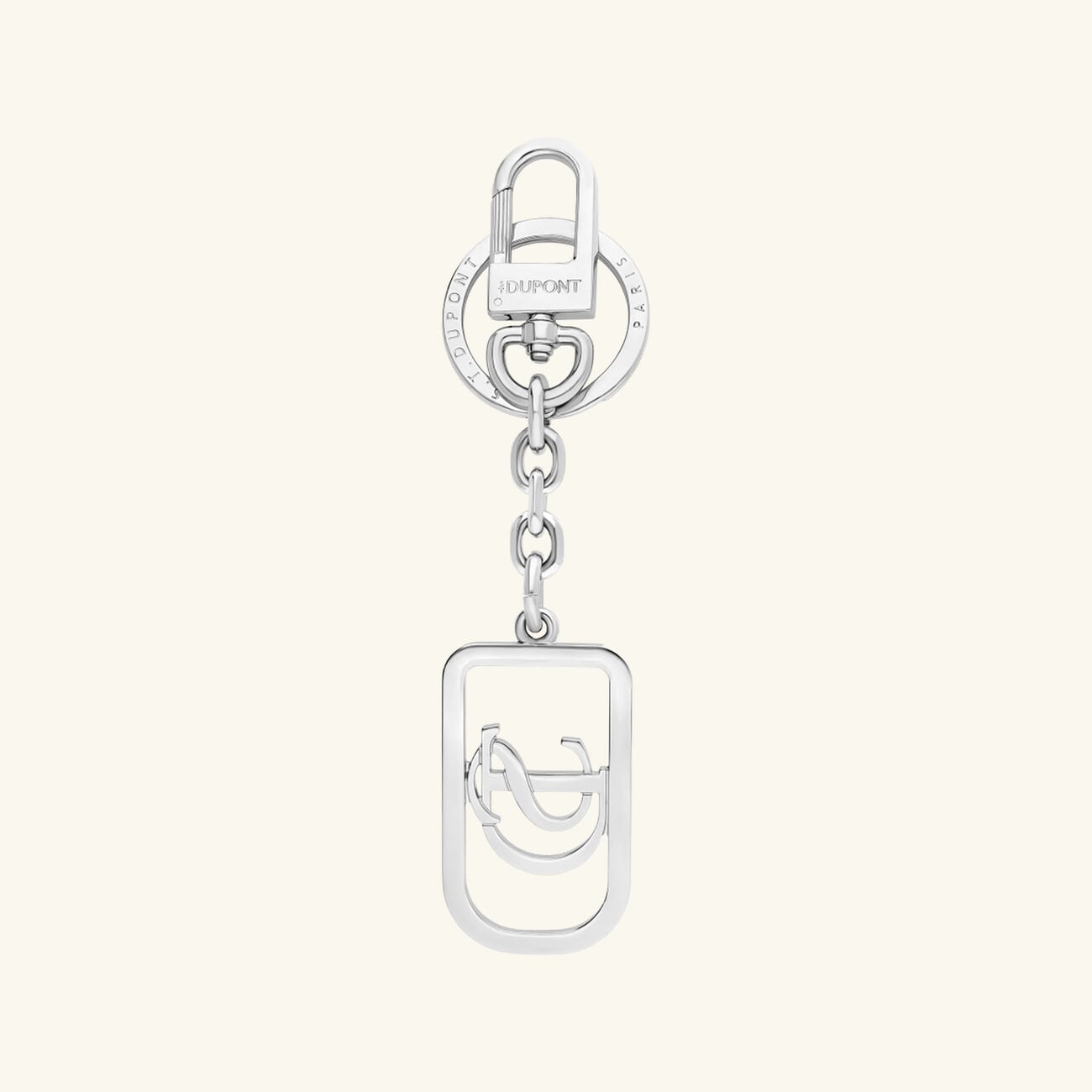 Chrome Keyring Silver st dupont chrome keyring silver